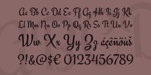 Engagement Font
