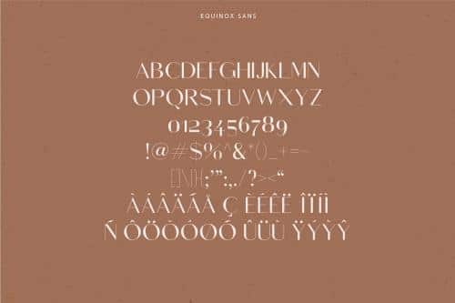 Equinox Font Duo