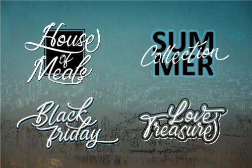Erisblue Light Script Font