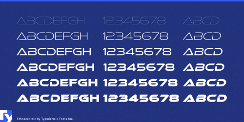 Ethnocentric Font