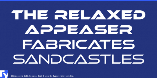 Ethnocentric Font