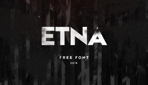 Etna Typeface Font