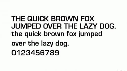 Eurostile Bold Font Geico Font