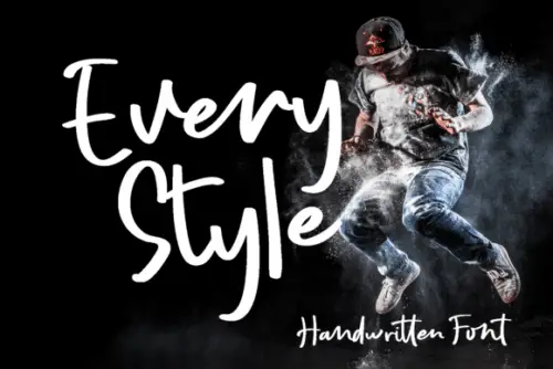 Every Style Script Font