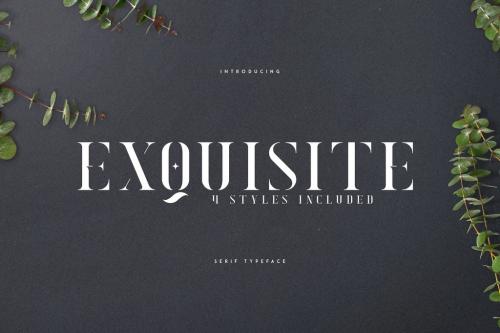 Exquisite Font