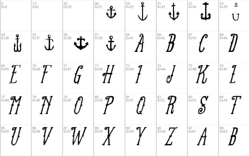 FT Anchor Yard Font