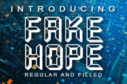 Fake Hope Display Font