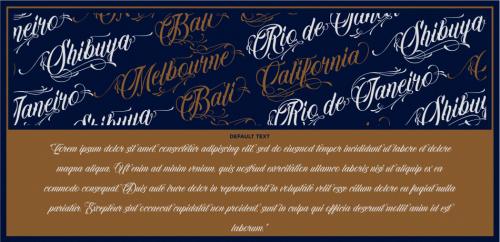 Familia Script Font