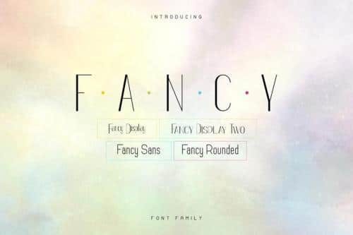 Fancy Font Family