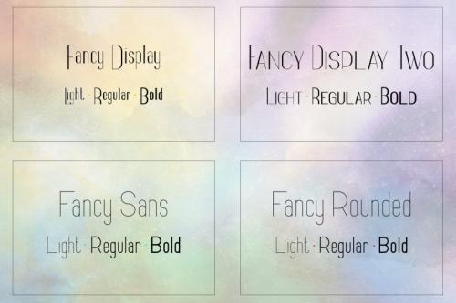 Fancy Font Family
