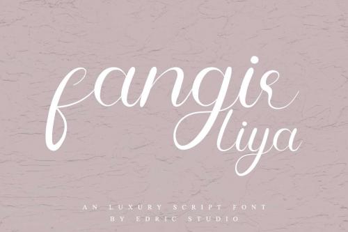 Fangirliya Script Font