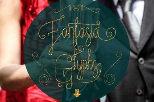 Fantasia Monoline Calligraphy Font