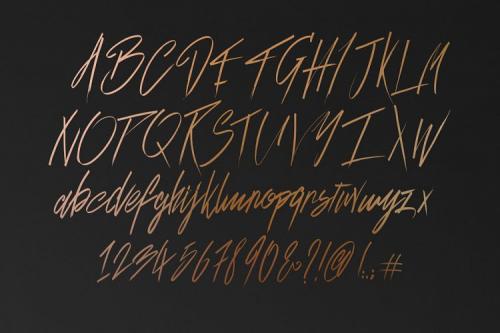 Fast Script Font