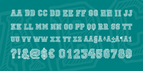 Ficticcia College Font