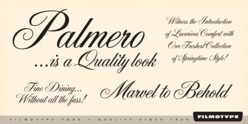 Filmotype York Font