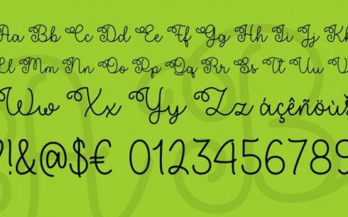 Flower Shop Script Font