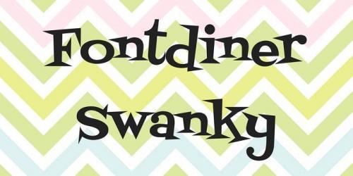 Fontdiner Swanky Font