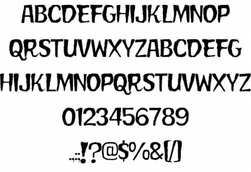 Frankenweenie Movie Poster Font