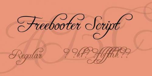 Freebooter font