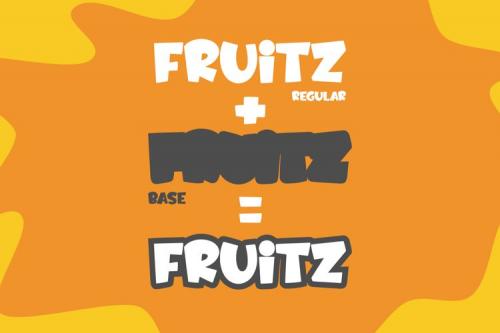 Fruitz Juicy Bold Script Font