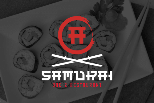 Funny Samurai Outline Font