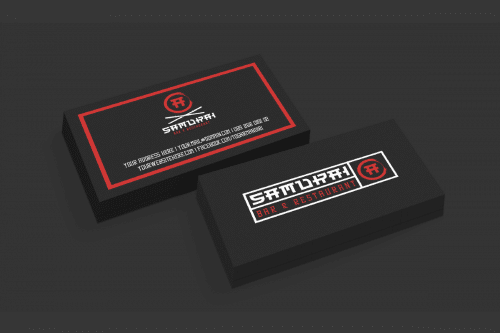 Funny Samurai Outline Font