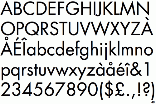 Futura Book Font Destiny Font