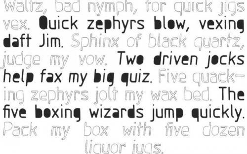GUMBALL TYPEFACE Font