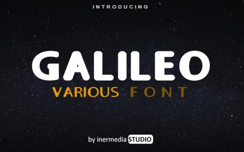 Galileo Display Font