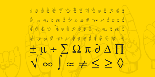 Gallaudet Font