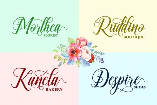 Ganesha Calligraphy Font