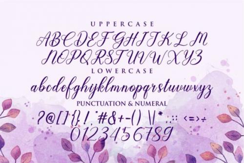 Garden Party Calligraphy Font