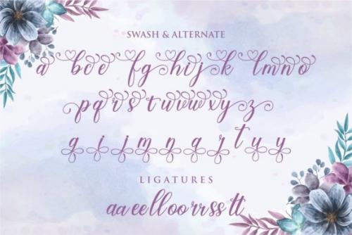 Garden Party Calligraphy Font