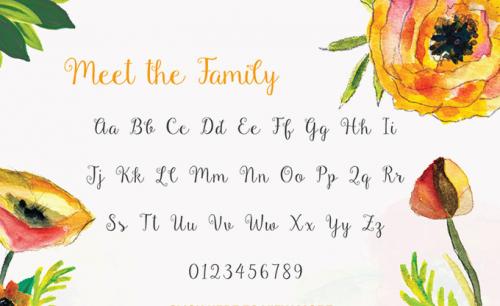 Gardenia Script Font