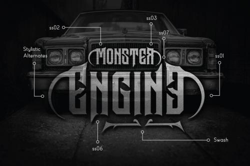 Garreng Decorative Font