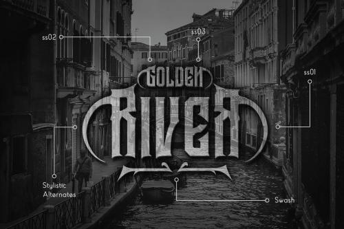 Garreng Decorative Font