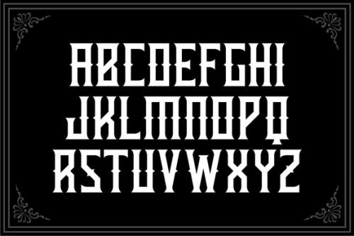 Gauntlet Font