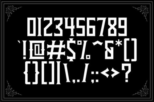 Gauntlet Font