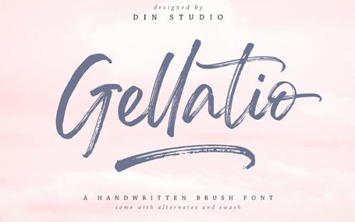 Gellatio Font
