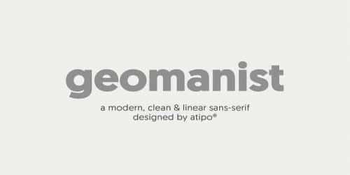 Geomanist Font