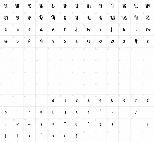 Georgia Script Font