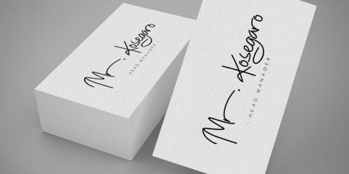 Geovana Signature Font