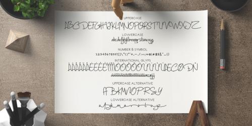 Geovana Signature Font