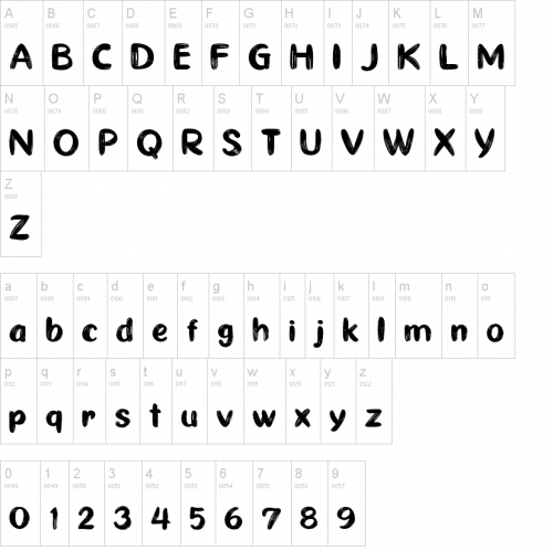 Ghiya Strokes Brush Font
