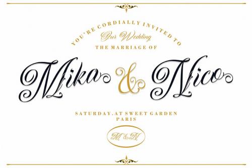 Gibrael Calligraphy Font