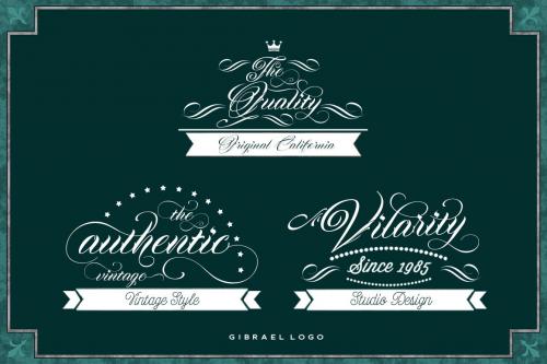 Gibrael Calligraphy Font