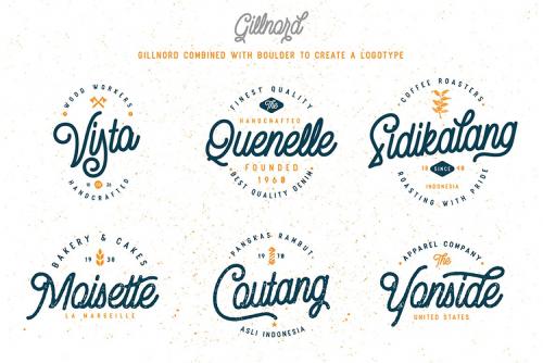 Gilnord Script Font