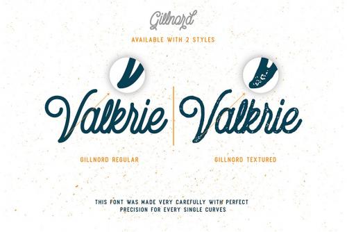 Gilnord Script Font