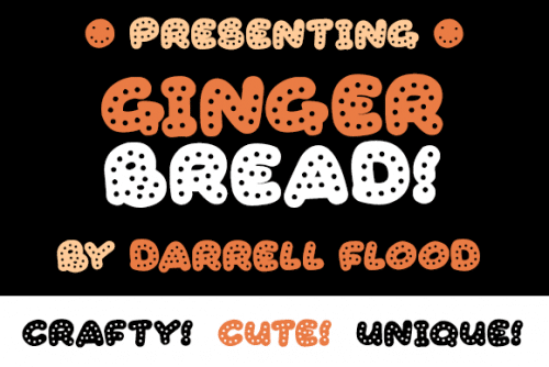 Gingerbread Font