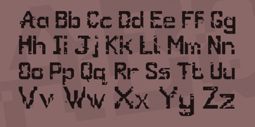 Glitch Font